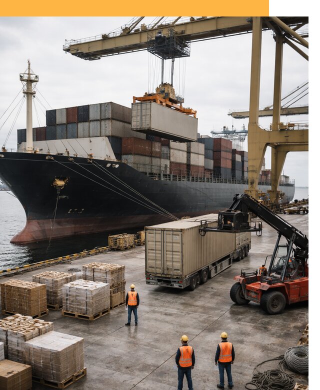 Морские перевозки из Индии: доставка FCL/LCL, таможня от 124140