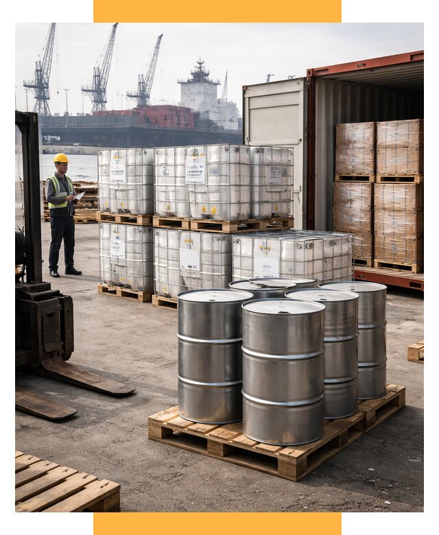 Доставка химического сырья из Индии от 258625 р. | СетСервис-Ссб