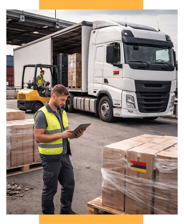 Автоперевозки из Армении от 98278 р. — услуги СетСервис-Ссб