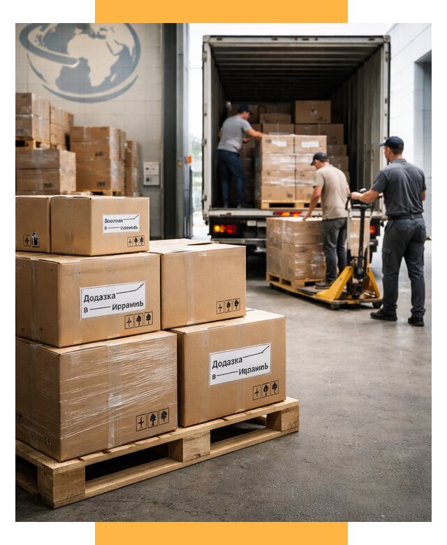 Доставка грузов в Израиль и экспорт от 46553 р. СетСервис-Ссб