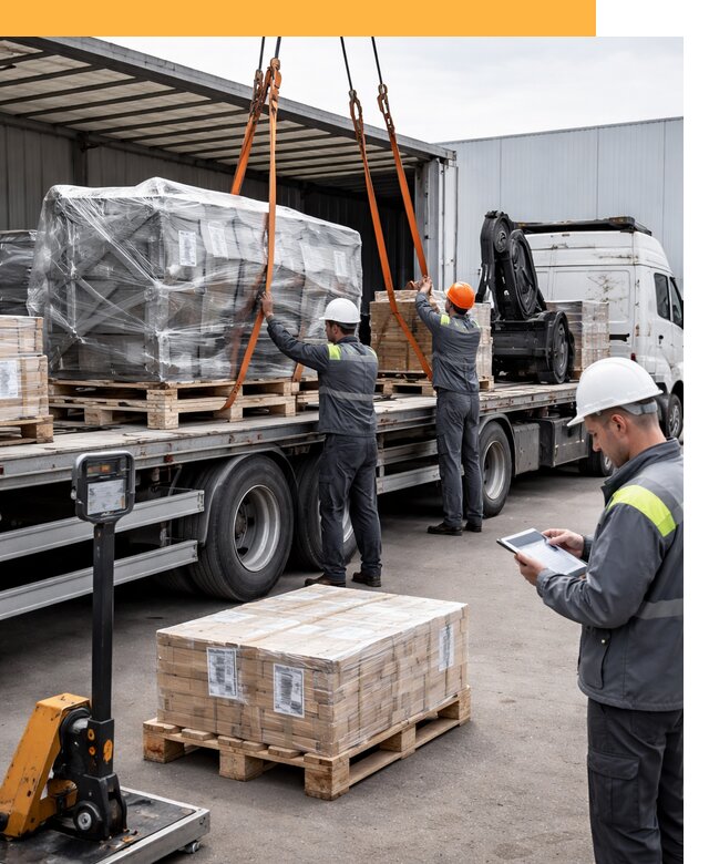 Перевозка крупного оборудования по миру от 31035 руб