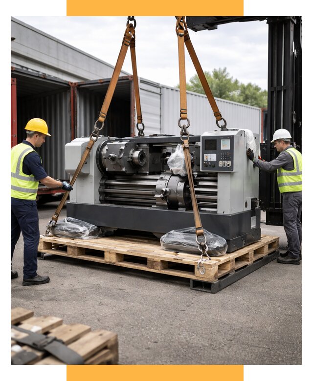 Перевозка станков и таможня от 62070 р. | СетСервис-Ссб логистика