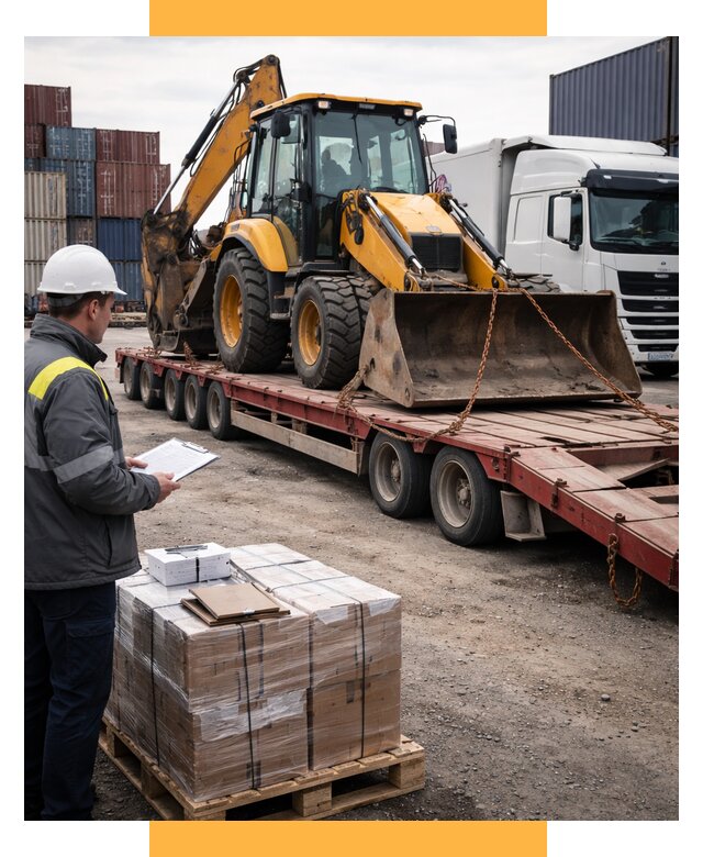 Международная перевозка спецтехники от 46553 р., СетСервис-Ссб