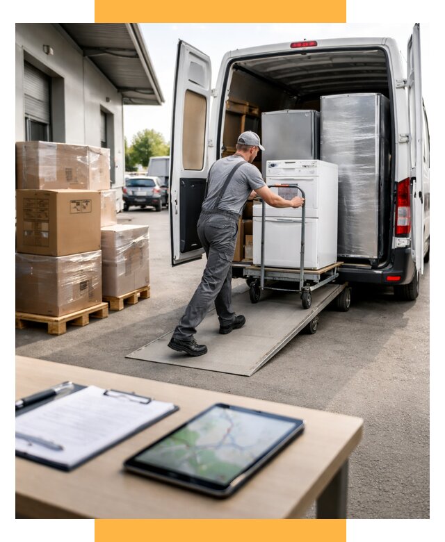 Перевозка бытовой техники от 6724 р. - логистика СетСервис-Ссб