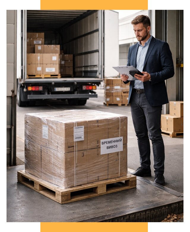 Временный вывоз товаров под ключ от 8276 р. | СетСервис-Ссб
