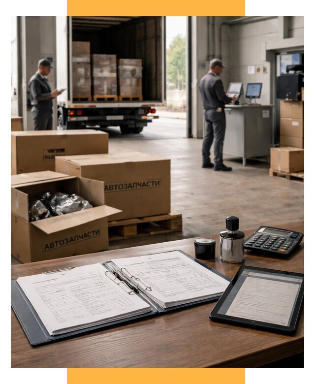 Таможенное оформление автозапчастей под ключ от 8793 р., СетСервис-Ссб