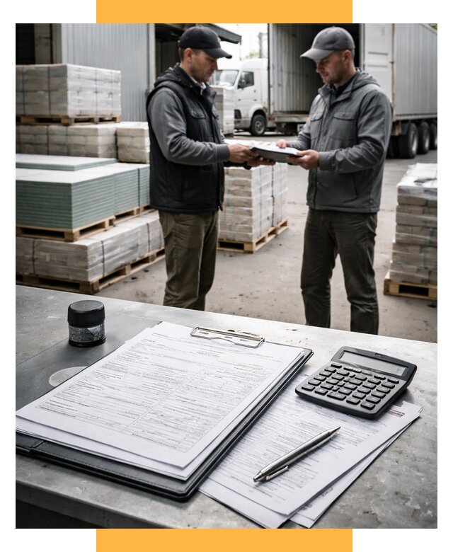 Таможенное оформление стройматериалов от 8793 р. | СетСервис-Ссб