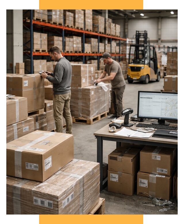 Склад консолидации в Европе от 6724 р., услуги СетСервис-Ссб